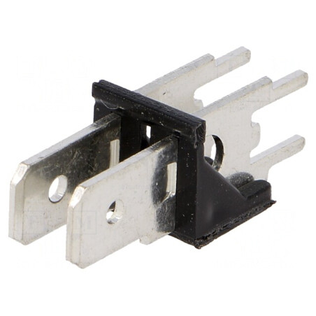 Conector Spadă 6.3mm 0.8mm Alamă Cositorit 500V | Electronic-mag.ro | Componente Electronice