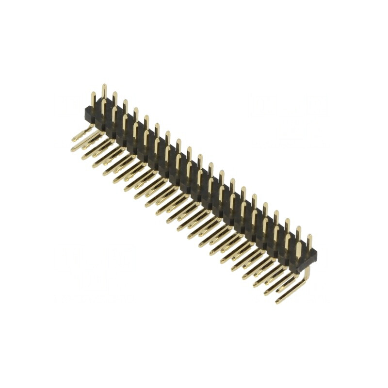 Conector Pini THT 2mm Tată 40 Pini Aurit pentru PCB | Electronic-mag.ro | Componente Electronice