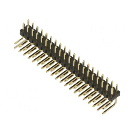 Conector Pini THT 2mm Tată 40 Pini Aurit pentru PCB | Electronic-mag.ro | Componente Electronice