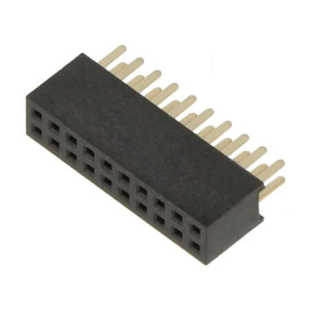 'Conector Vertical DIL Femelă 10x10' | Electronic-mag.ro | Componente Electronice