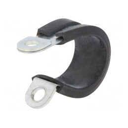Clipsuri Oțel cu Protecție EPDM 11mm x 13mm | Electronic-mag.ro | Componente Electronice