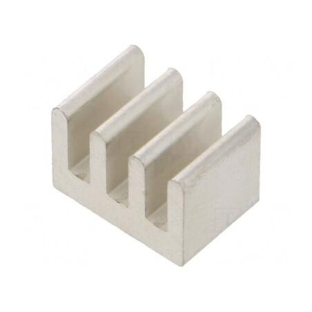 Radiator cu aripioare extrudate 8x11,8x8 mm | Electronic-mag.ro | Componente Electronice