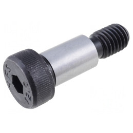 Șurub oțel M10 imbus HEX 6mm 16mm filet | Electronic-mag.ro | Componente Electronice