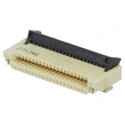 Conector FFC/FPC 20 Pini Orizontal ZIF SMT | Electronic-mag.ro | Componente Electronice