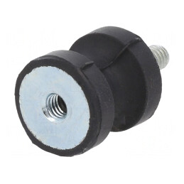 Atenuator Vibrații M4 15mm Guma | Electronic-mag.ro | Componente Electronice