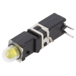 LED Galben 3.9mm 2mA 60°