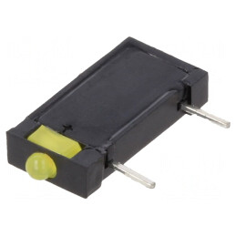LED Galben 1,8mm 20mA 70° 5-17mcd | Electronic-mag.ro | Componente Electronice