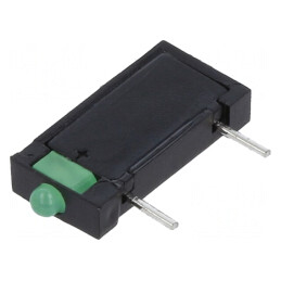 LED Verde 1,8mm 20mA 70° 5-17mcd | Electronic-mag.ro | Componente Electronice