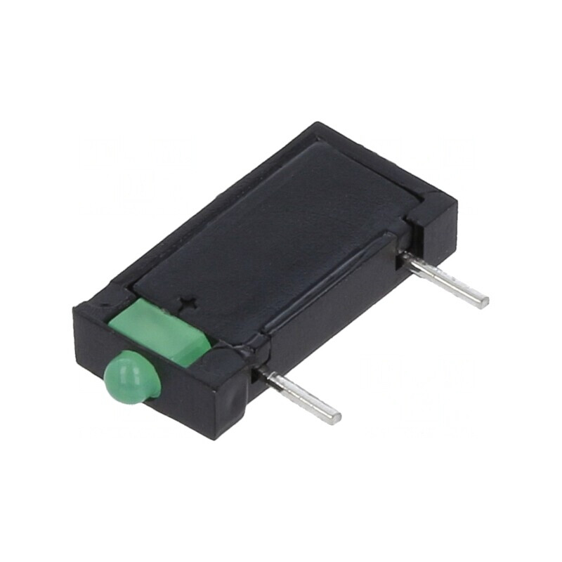 LED Verde 1,8mm 20mA 70° 5-17mcd | Electronic-mag.ro | Componente Electronice