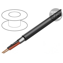 Cablu ecranat crom 300V 305m Eca | Electronic-mag.ro | Componente Electronice