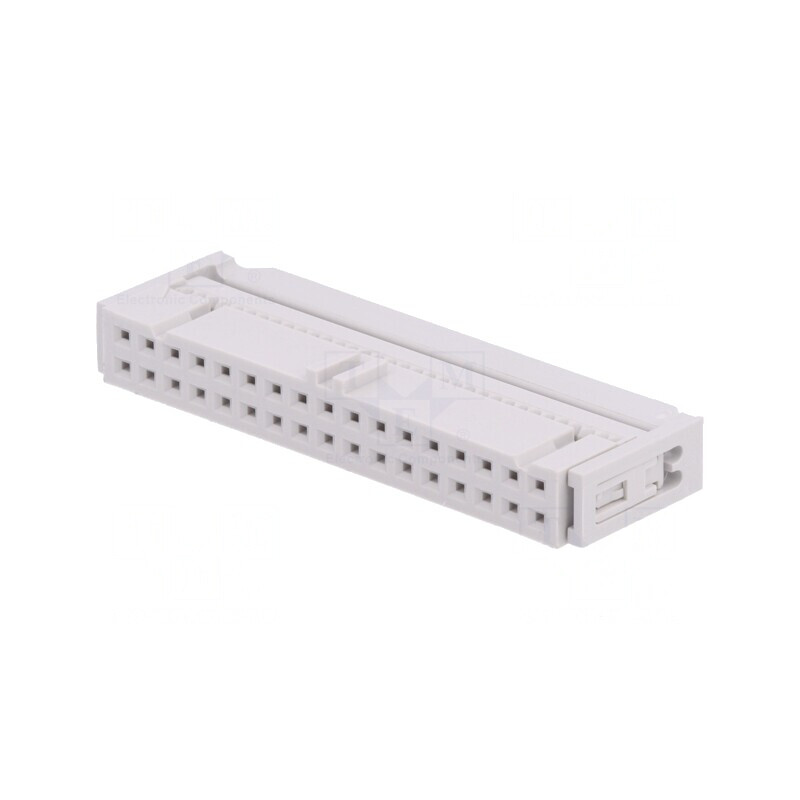 Mufă IDC Mamă 34 PIN Presare Cablu 1,27mm Aurit | Electronic-mag.ro | Componente Electronice