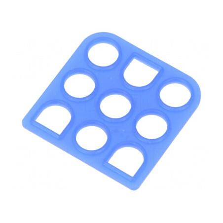 Garnitură profil Universal MATE-N-LOK 6,35mm PIN 9 | Electronic-mag.ro | Componente Electronice