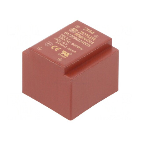 Transformator încapsulat 0,5VA 230V 24V PCB | Electronic-mag.ro | Componente Electronice