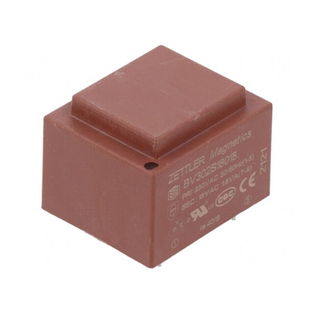 Transformator încapsulat 1,8VA 230V 18V PCB | Electronic-mag.ro | Componente Electronice