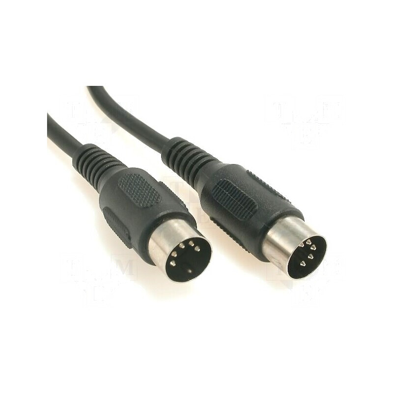 Cablu DIN 5 pini 1.2m Dual Mufă | Electronic-mag.ro | Componente Electronice Cablu DIN 5 pini 1.2m Dual Mufă | Electronic-mag.ro | Componente Electronice