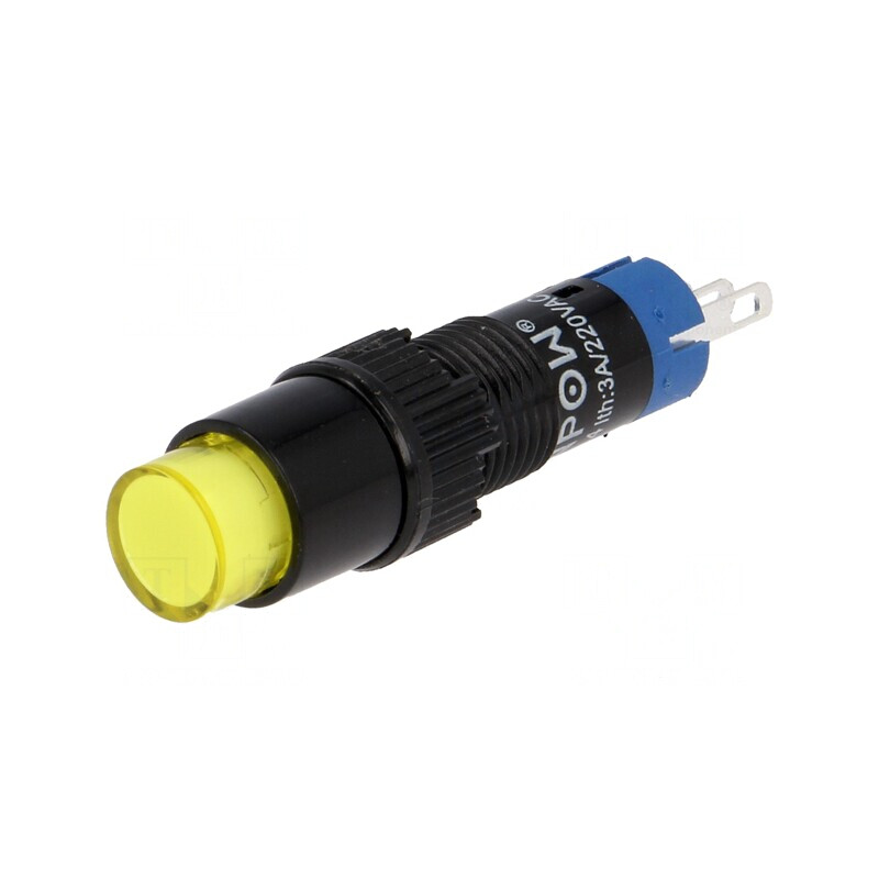 Comutator apăsare 2 poziții SPDT 0,5A 250VAC IP40 | Electronic-mag.ro | Componente Electronice