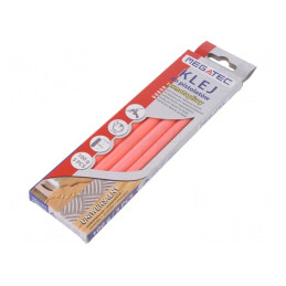 Adeziv termofuzibil roz 11mm x 200mm set 5buc. | Electronic-mag.ro | Componente Electronice