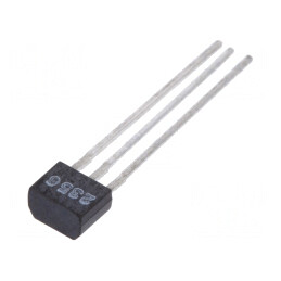 Tranzistor PNP Bipolar 50V 0.1A 0.3W TO92 10kΩ