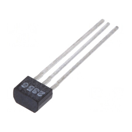 Tranzistor PNP Bipolar 50V 0.1A 0.3W TO92 10kΩ | Electronic-mag.ro | Componente Electronice