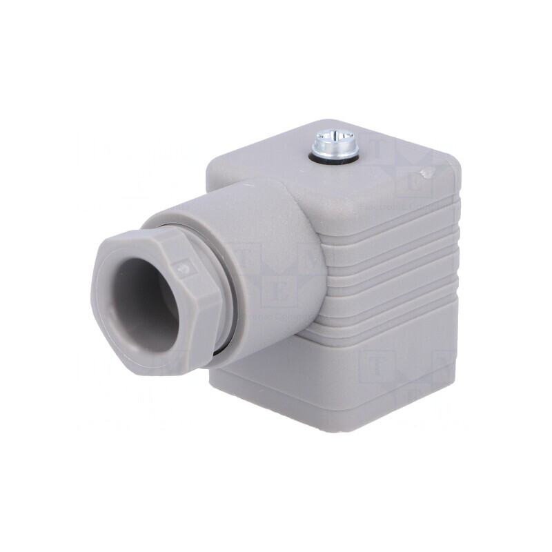 Conector cu Valvă Mufă 18mm 4 PIN 90° | Electronic-mag.ro | Componente Electronice