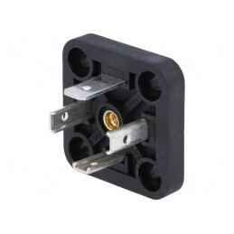 Conector cu Valvă 18mm 4 Pin 16A | Electronic-mag.ro | Componente Electronice