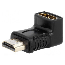 Adaptor HDMI 90° Negru