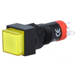 Comutator cu apăsare SPDT 0,5A 250VAC IP40 | Electronic-mag.ro | Componente Electronice