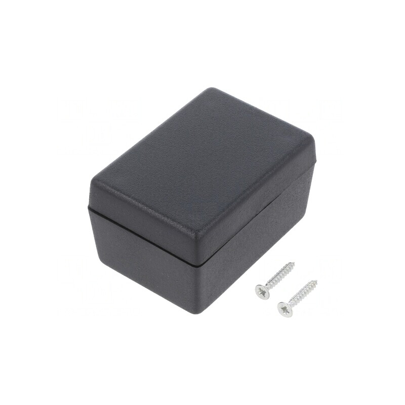 Carcasă Universală ABS Neagră 47x66x38 mm | Electronic-mag.ro | Componente Electronice
