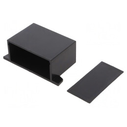 Carcasă ABS cu Panou și Lame de Fixare 70x50x34mm | Electronic-mag.ro | Componente Electronice