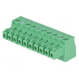 Regletă deconectabilă 3,5mm 10 piste drept mufă | Electronic-mag.ro | Componente Electronice