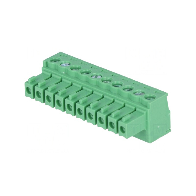 Regletă deconectabilă 3,5mm 10 piste drept mufă | Electronic-mag.ro | Componente Electronice