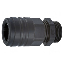 Conectori finali drepți PG exterior poliamidă IP68 | Electronic-mag.ro | Componente Electronice