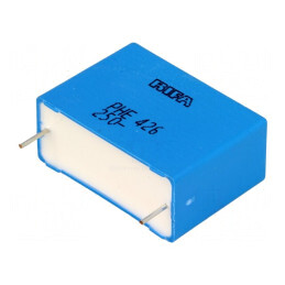 Condensator Polipropilenă 1uF THT ±5% | Electronic-mag.ro | Componente Electronice