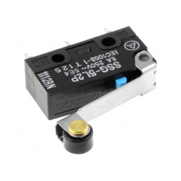 Microîntrerupător SNAP ACTION SPDT 3A/250VAC 4A/30VDC | Electronic-mag.ro | Componente Electronice