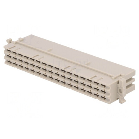 Conector DIN 41612 tip F 48 pini crimpat mamă | Electronic-mag.ro | Componente Electronice
