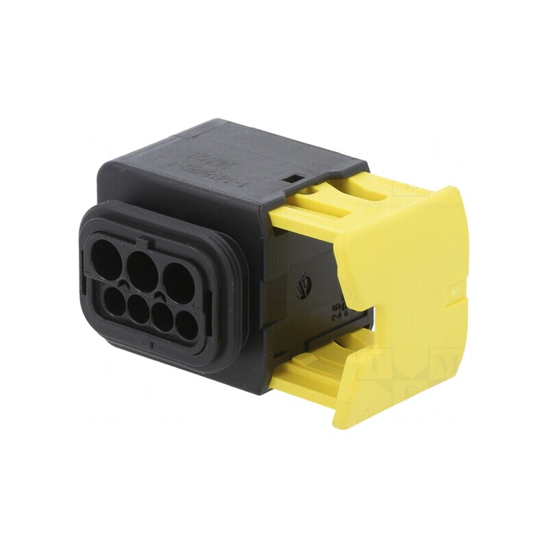 Conector Automotive Mamă Mufă pe Cablu 7 PIN Negru | Electronic-mag.ro | Componente Electronice