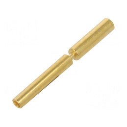 Conector Pin Mamă Aurit Crimpabil 0,13-0,25mm2 | Electronic-mag.ro | Componente Electronice