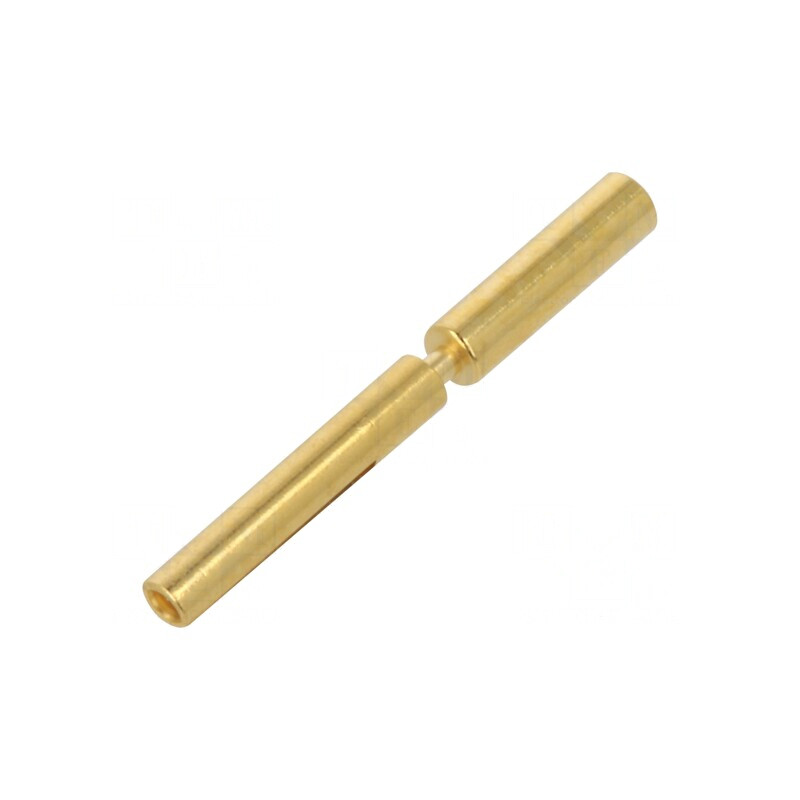 Conector Pin Mamă Aurit Crimpabil 0,13-0,25mm2 | Electronic-mag.ro | Componente Electronice