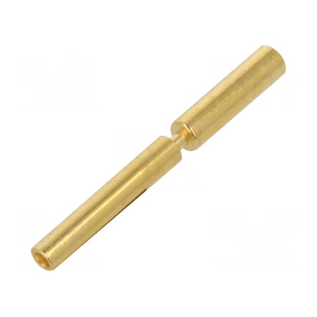 Conector Pin Mamă Aurit Crimpabil 0,13-0,25mm2 | Electronic-mag.ro | Componente Electronice
