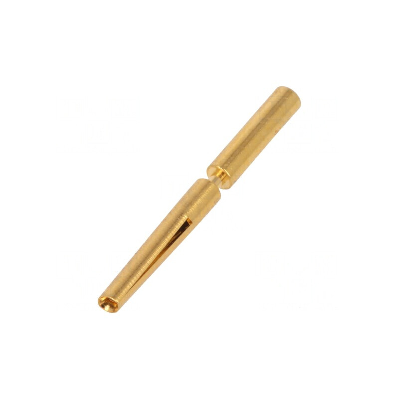 Pin mamă aurit crimpat pe cablu 0,08-0,22mm2 | Electronic-mag.ro | Componente Electronice