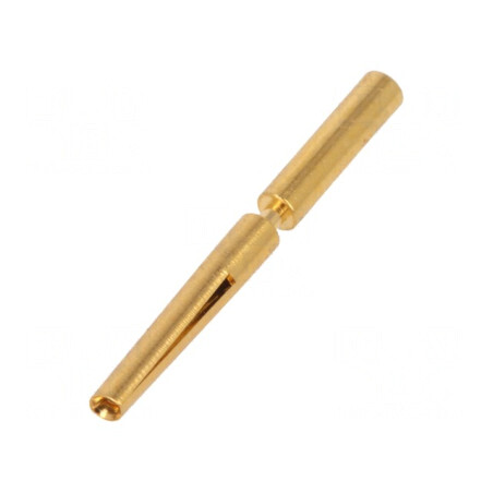 Pin mamă aurit crimpat pe cablu 0,08-0,22mm2 | Electronic-mag.ro | Componente Electronice