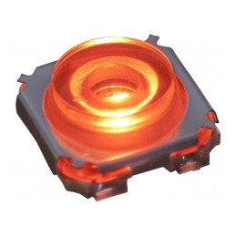 Microîntrerupător TACT SPST-NO SMT LED 0,05A 28V | Electronic-mag.ro | Componente Electronice