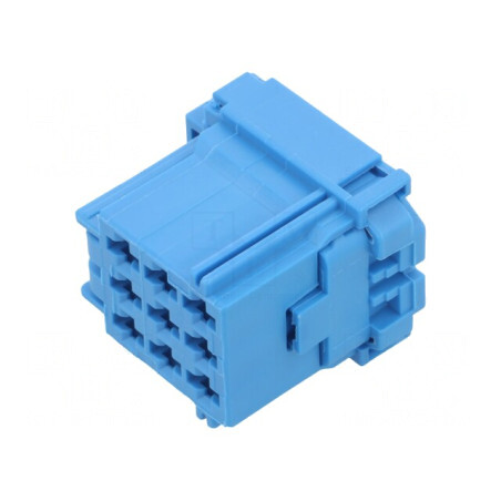Conector Automotive MCP 2.8 Mamă Mufă pe Cablu 9 PIN Crimpat | Electronic-mag.ro | Componente Electronice