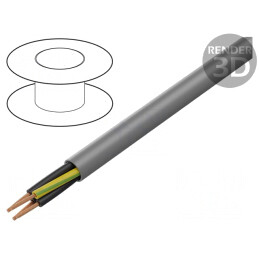 Cablu ÖLFLEX® 140 gri neecranat 300V/500V | Electronic-mag.ro | Componente Electronice