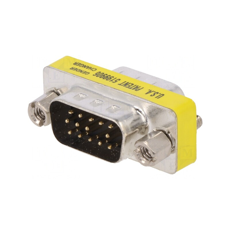 Adaptor D-Sub 15pin HD Dual Mufă 1:1 | Electronic-mag.ro | Componente Electronice Adaptor D-Sub 15pin HD Dual Mufă 1:1 | Electronic-mag.ro | Componente Electronice