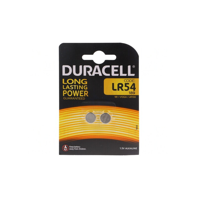 Baterie Alcalină 1.5V LR54 Monedă 11.6x3mm Nereîncărcabilă | Electronic-mag.ro | Componente Electronice