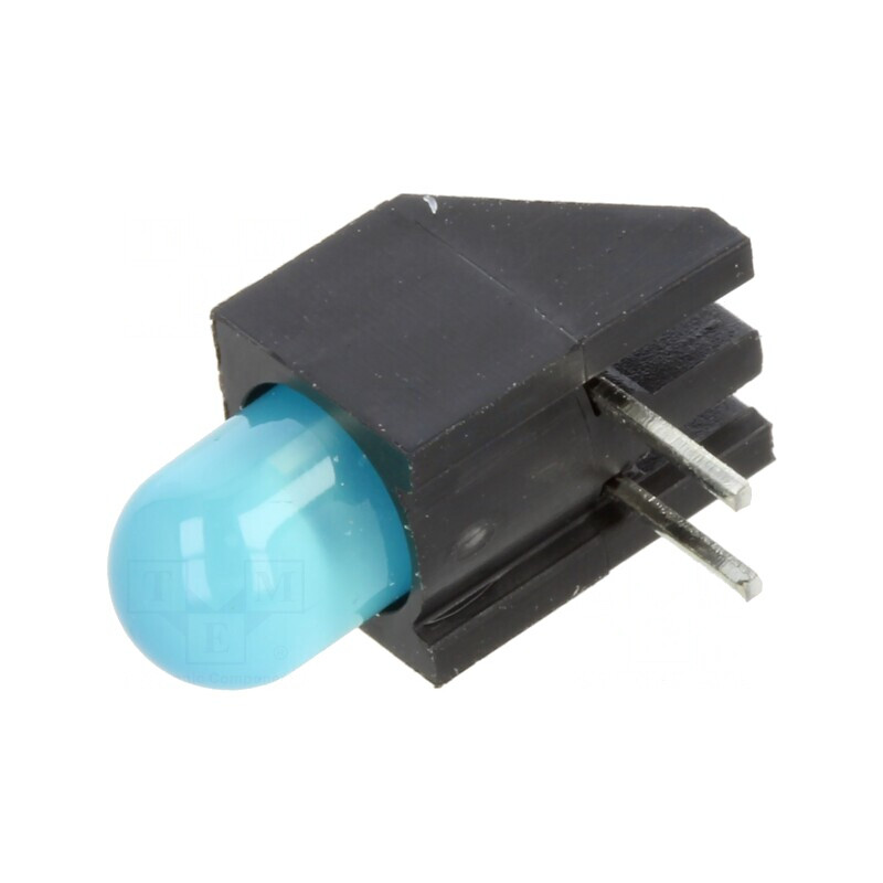 LED Albastru 5mm 20mA Lentilă Difuză | Electronic-mag.ro | Componente Electronice