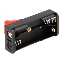 Suport Baterii AAA pentru 2 Baterii PCB | Electronic-mag.ro | Componente Electronice