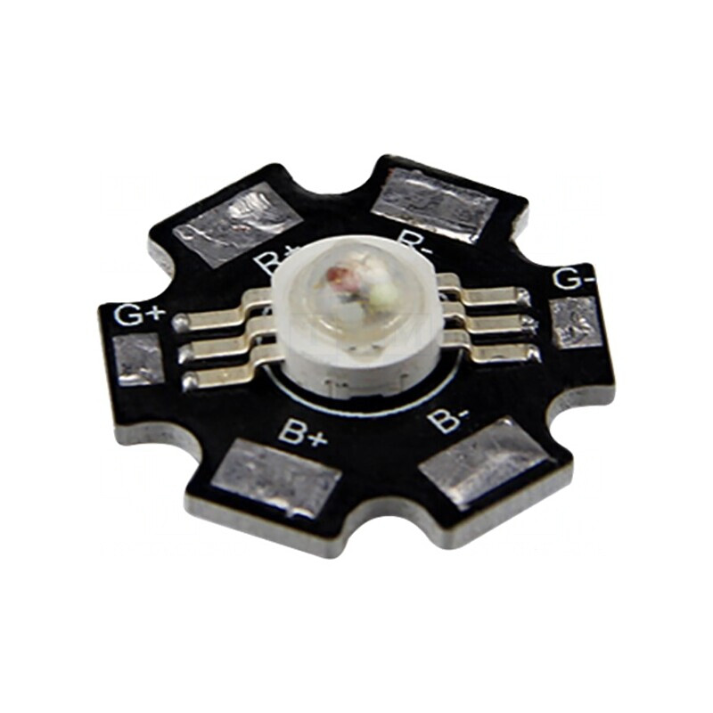 LED RGB Putere 3W 140° Ø22.5mm | Electronic-mag.ro | Componente Electronice LED RGB Putere 3W 140° Ø22.5mm | Electronic-mag.ro | Componente Electronice