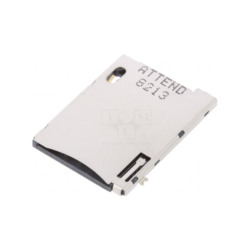 Conector SIM push-push SMD aurit 10 pini | Electronic-mag.ro | Componente Electronice